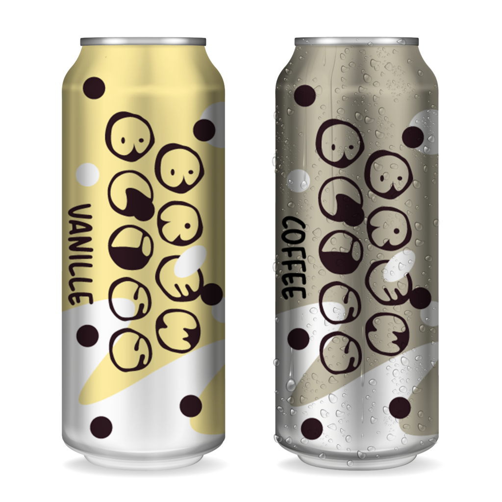 Mockup cannettes de Brew Bliss