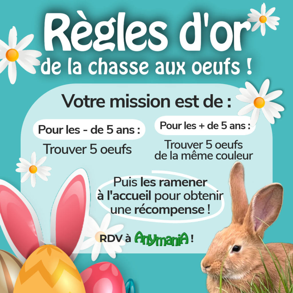 Post Pâques - Règles d'or