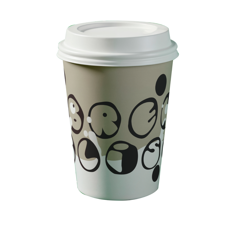 Gobelet Bubble Tea Mockup Brew Bliss